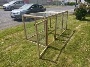 Poultry Panels | Extra Strong (16g) 3ft high 6ft by 3ft Pen with Lid and Gate