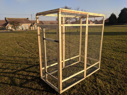 Walk-in Aviary Panels | 6ft by 3ft Enclosure with Door