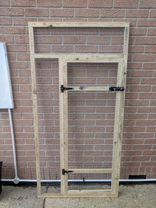 Walk-in Aviary Panels | 6ft by 3ft Enclosure with Door