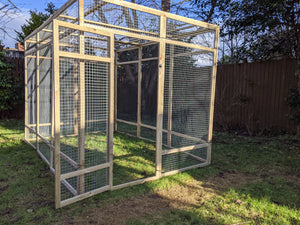 poultry panels | 9ft by 6ft walk-in chicken run