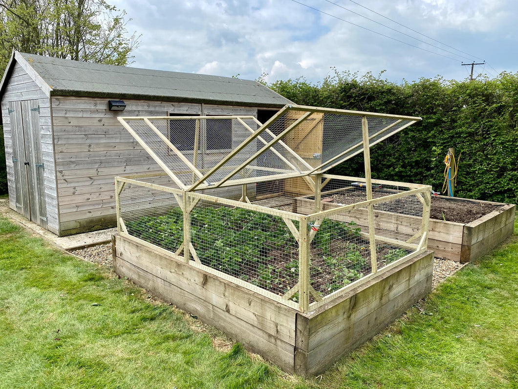 Garden Vegetable Protection Box with Top Opening